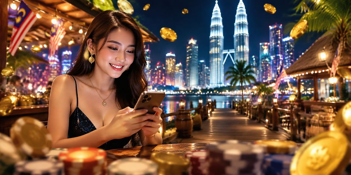 Permainan meja kasino mudah alih di Kuala Lumpur dengan gaya Melayu