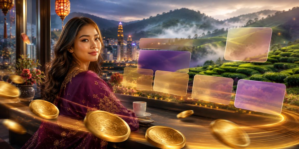 Suasana kasino hiburan Malaysia bergaya Melayu dengan promosi menarik