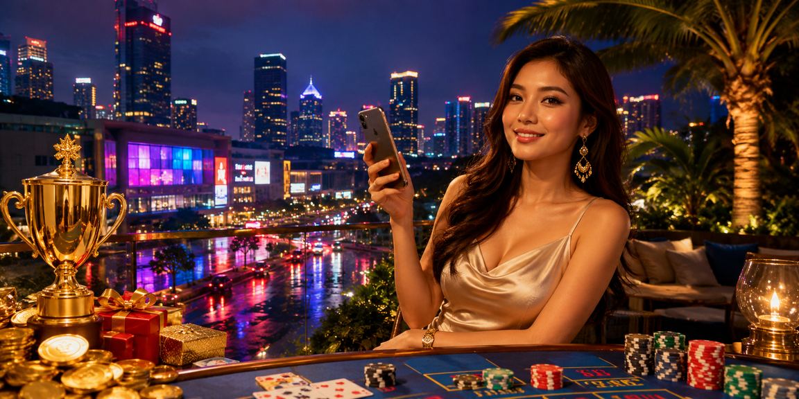 Antara muka permainan baccarat di Petaling Jaya